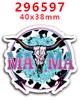 Nuevo Parche de Resina Acrílica Transfronterizo Lazo Lindo Decorativo Imán para Refrigerador Pr293395