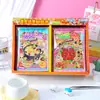 Adesivos e Cadernos Criativos com Tema de Comida para Crianças DIY Feito à Mão Brinquedos Educativos para Alívio do Estresse Cadernos com Tema de Comida Atacado