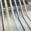 Cuerda elástica de colores 1 cm para textiles del hogar, ribete de cojín y cortina, ropa infantil, decoración de diadema