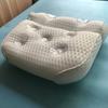 Almohada de bañera de malla 4D con correa para el cuello y gancho para el hombro, 7 ventosas, disponible en fábrica transfronteriza.