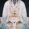 Estátua dos Três Puros da Divindade Suprema Taoísta, Estátua de Resina dos Três Puros Taoístas, Divindade Ancestral Taoísta, Mestre Celestial Primordial, Estátua do Mestre Celestial Lingbao