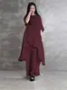 Conjunto Casual de Dos Piezas para Mujer de Manga Corta Estilo Coreano Listo para Usar Conjunto de Top y Pantalones Tallas Grandes