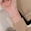 Pulsera de Cristal de Amor Perla Ojo de Gato para Mujer Verano Ins Luz Lujo Diseño Nicho Exquisita Pulsera de Alta Gama Pulsera