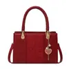 Bolsa roja bordada estilo chino, bolsa nupcial de boda, bolso de mano rojo de gran capacidad para sobres de regalo, regalo para madre, bolsa de boda de alta gama