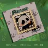 Panda Estilo Chinês Recompensa Estudantil Pequeno Presente Comemorativo de Formatura Logotipo Personalizado Ano Novo Metal Vazado Marcador de Página Tendência Nacional