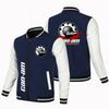 Chaqueta Americana 2022 Nueva Comercio Exterior Traje de Béisbol Deportes para Hombre Delgada Moda Cremallera Coche Estándar Chaqueta de Motocicleta