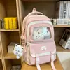 Mochilas con Diseños de Nicho, Mochilas Lindas de Estilo Japonés de Alta Apariencia para Niñas y Niños, Mochilas de Gran Capacidad para Estudiantes de Secundaria y Universidad