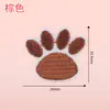 Patche de Bordado Computadorizado Gato Desenho Animado Autoadesivo DIY Patch Decorativo para Acessório de Roupa Patche de Bordado Computadorizado