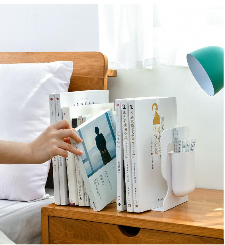 创意伸缩书立简约办公学校图书桌面收纳书靠书挡学生课桌书立架-