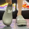 Sapatos de Chef para Dropshipping com Solas Grossas de EVA, Sandálias Esportivas Fechadas para Travessia de Fronteiras, Sapatos Slip-On que Aumentam a Altura para Homens e Mulheres, Sapatos de Enfermeiro