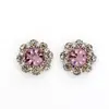 Pendientes de Plata de Ley 925 Estilo Coreano Versátiles Accesibles Pendientes de Lujo Modernos Elegantes Clásicos Diamante Pendientes de Joyería para Novia Al por Mayor