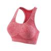 Roupa Íntima Esportiva Transfronteiriça Feminina para Corrida ao Ar Livre, Fitness, Push-up, Modeladora, Sutiã Sem Fio, Top de Yoga com Bojo