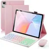 Adecuado para Lenovo Tab Idea Tab 11Tb336Zu Teclado Bluetooth Funda Protectora M11 Teclado Retroiluminado de Tres Colores