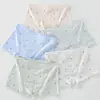 Roupa Íntima para Adolescentes Masculina de Algodão Puro Boxer para Crianças Maiores Alunos em Desenvolvimento do Ensino Fundamental Tamanho Grande Todo Algodão Shorts de Quatro Cantos Antibacteriano
