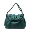 Verano Nuevo Simple Bolso Bandolera de Gran Capacidad 2025 Nuevo Bolso de Lona con Cordón Plegable Moderno Cool Bolso Dumpling