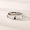 Nuevo anillo de boda de ensueño con diseño original de Wancheng para hombre y mujer, ligero, de lujo, con corona de plata esterlina.