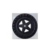 Roda de Cadeira de Rodas 6 Polegadas 7 Polegadas 8 Polegadas Roda PU Silenciosa Resistente ao Desgaste Pneu Sólido para Cadeira de Rodas Roda Inflável Acessórios para Roda Dianteira de Cadeira de Rodas