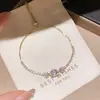 Pulsera Extraíble Ovalada de Circonita, Retro, Personalizada, Moderna, Exquisita, Elegante Pulsera, Lujo Ligero, Joyería de Gama Alta para Mujeres