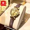 Venta al por mayor del fabricante Reloj Marca Oris Correa Retro Reloj Pequeño Dorado Resistente al Agua Reloj de Cuarzo Reloj de Mujer Reloj de Mujer