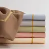 Fundas de almohada de algodón cepillado, 100% algodón puro, un par de fundas simples 48x74, fundas para insertos de almohada para adultos de otoño e invierno, pieza única