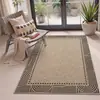 Tapete de Entrada com Padrão Tecido Estilo Nórdico, Tapete Espessado Removedor de Poeira e Raspador de Lama, Impermeável e à Prova de Umidade, Tapete Decorativo para Entrada de Casa