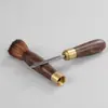 Pincel de té de ébano, Juego de pinceles de té, Aguja de té, Juego de seis piezas de madera maciza, Accesorios para ceremonia del té del hogar, Té Kung Fu, Tetera
