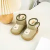 Botas de Nieve Lindas de Dibujos Animados Estilo Coreano para Niñas Botas de Nieve para Niños Botas Gruesas Cálidas de Algodón Grandes para Niños 2026