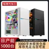 Caja de Computadora de Cuerpo Ancho Pingtouge M1 Transfronteriza Escritorio Malla de Escritorio Refrigeración por Agua Vidrio Juego Caja Completamente Transparente
