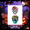 Pegatinas de tatuaje de Halloween con múltiples diseños al por mayor: calabaza, fantasma, araña, calavera, varias cicatrices sangrientas, heridas falsas