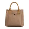 Bolso de Lona de Moda para Mujer, Bolso Casual de Tela, Bolso Pequeño de Tela Estilo Europeo y Americano, Bolso para el Trabajo y el Viaje, Bolso Tote de Alta Gama