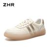 ZHR Zapatos blancos ligeros de suela blanda 2025 primavera y otoño nuevos Zapatos casuales Joker tipo tabla estilo escolar ins para mujer