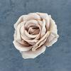 Flor de rosa de franela para simulación, cabeza de flor, ramillete rojo, adornos para sesión de fotos de boda en casa, adornos florales, flores artificiales transfronterizas, venta al por mayor