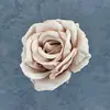 Flor Artificial 11cm Cabeza de Flor Rosa Escena de Boda Diseño Decoración del Hogar Ramillete Tocado Adornos de Flores Artificiales Venta al por Mayor