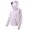Roupa de Proteção Solar Estilo Montanha para Mulheres, Respirável com Sensação de Gelo, Super Estilosa para o Verão, Roupa de Proteção Solar Feminina, Jaqueta Profissional para Proteção UV ao Ar Livre