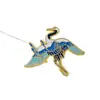 Broche de Metal Estilo Chinês Koi Celebridade da Internet Acessórios para Roupas Roupas Antigas Estilo Han Pins Broches para Casal Masculino e Feminino