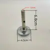 Máquina de tejer plana computarizada accesorios de máquina de pelo inverso cabeza de cobre cabeza de pelo inverso tubo de pelo portabrocas portaeje