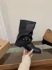 Botas Martin Negras de Tacón Grueso Chuyuji para Mujer, Nuevas Botas de Motocicleta Primavera y Otoño 2026, Botas de Media Caña para Combinar con Faldas