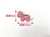 Novedades en Stock Accesorios de Pony Hechos a Mano Solubles en Agua Parches Bordados para Suéter de Lana Adornos para Funda de Teléfono Accesorios para Pasadores de Pelo