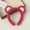 Nueva Diadema de Felpa de Dibujos Animados, Para Tomar Fotos de Niña en Parque de Atracciones, Pasador Lindo, Pinza Dulce para el Cabello, Diadema para Maquillaje y Lavado de Cara