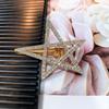 Presilha de Cabelo de Alta Qualidade em Formato de Coração, Fashion e Versátil, Presilha Lateral Estrela de Cinco Pontas Full Diamond, Presilha de Cabelo para Testa de Luxo Leve para Mulheres Atacado