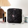 Bolsa de Almacenamiento de Artículos Varios con Florcita Linda, Bolsa Portátil para Toallas Sanitarias, Bolsa para Auriculares, Bolsa para Labial, Bolsa de Almacenamiento Organizador Digital