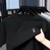 Nueva Camiseta Casual de Manga Corta con Cuello Redondo para Hombre de Verano Moda para Mediana Edad Todo Fósforo Transpirable Top Comercio Exterior Pelo
