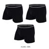 Al por mayor de fábrica europea y americana, Calzoncillos tipo bóxer de algodón transpirable con apertura lateral para hombre, Ropa interior de venta caliente transfronteriza