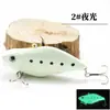 Isca dura isca de simulação atacado submersa VIB onda de água 7cm13g multi-colorido anel luminoso conta reservatório de água doce