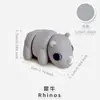 Juguetes de Animales Mini Multicolor Impresos en 3D Actividades Populares Transfronterizas Modelo Artificial Se Pueden Usar para Decorar Escenas Microscópicas