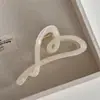 Placa de Pasador de Gel para el Cabello Pinza para el Cabello Grande Volumen de Cabello Pinza de Tiburón Simple de Gama Alta Adorno para la Cabeza Pasador para la Parte Posterior de la Cabeza Accesorio para el Cabello