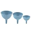 Embudo de Silicona Amazon Grande y Pequeño Embudo Portátil para Aceite Malla Filtrante de Diámetro Grande Embudo de Silicona para Vino para Uso en la Cocina