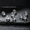 5A cristal branco natural contas soltas conta única acessórios de cristal atacado algodão menos contas em estoque fabricantes de contas redondas