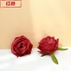 Rosa Artificial (Cabeza de Rosa de Montaña Nevada) Ventas Directas de Fábrica para Celebraciones de Bodas, Arreglo de Arco de Pared de Flores para Escena al Aire Libre