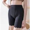 Shorts de Seguridad para Mujer, Estilo Delgado, Anti-Exposición, Leggings de Verano, Dos en Uno, No se Enrollan, Sin Costuras, Seda de Hielo, Tallas Grandes